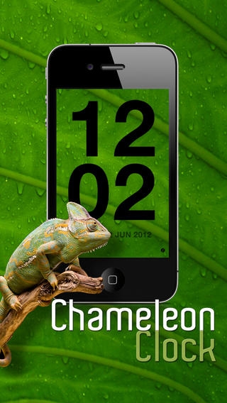 Chameleon Clock App – nevidna ura za mobilne naprave